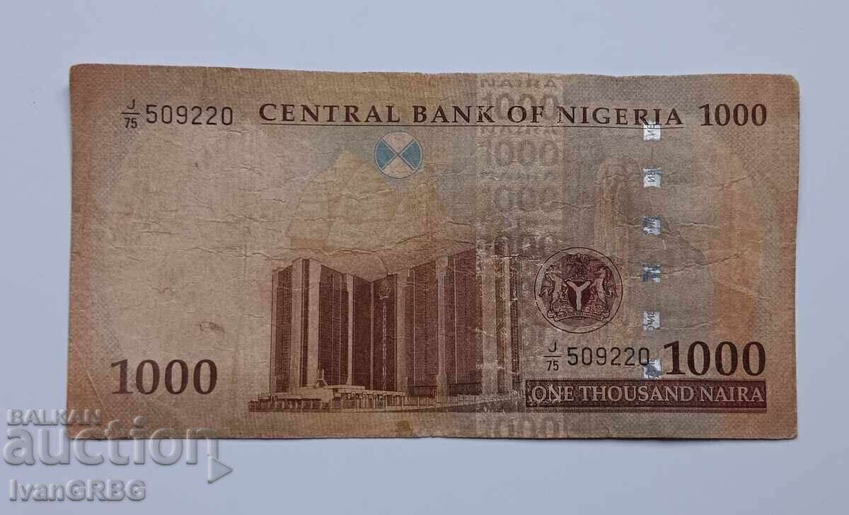 1000 Naira Nigeria Africa 1000 Naira Nigeria 2010 - 5