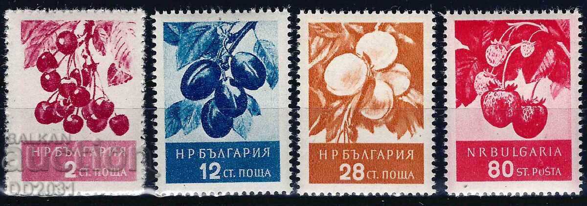 Bulgaria 1956 - Fruits 2 MNH