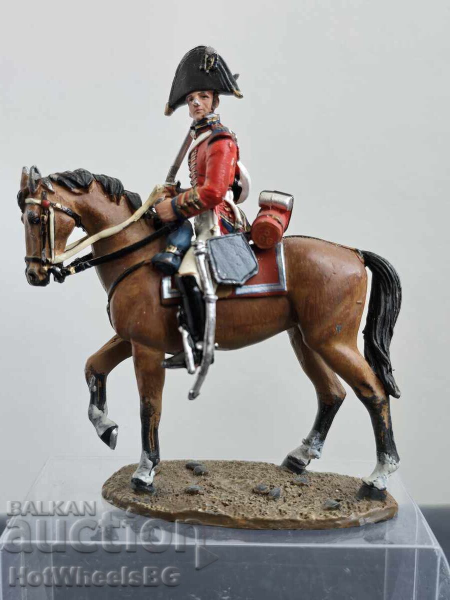 Del Prado - Αξιωματικός, Βρετανική 5η Φρουρά Δραγώνων, 1812