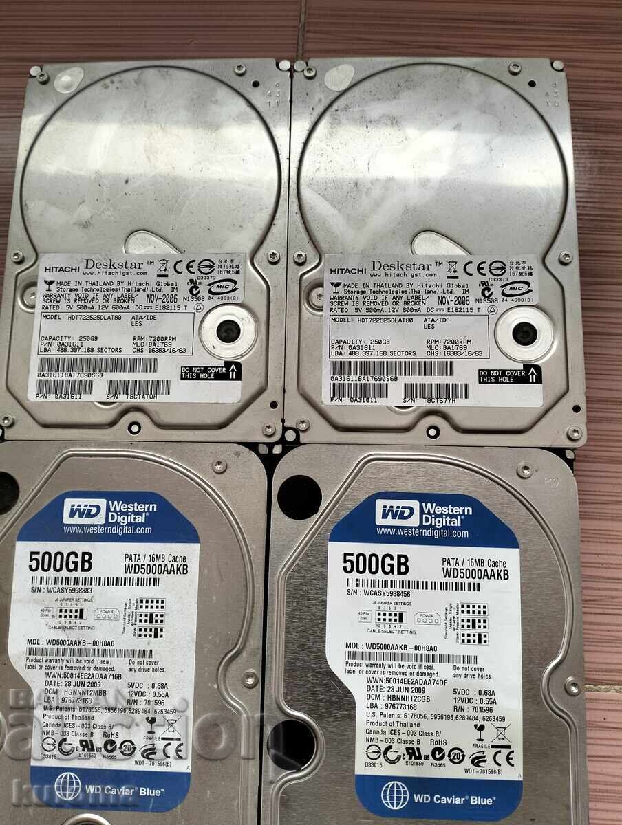 Hard disk-uri vechi, hard disk cu preț 119.99 BGN | € 61.35