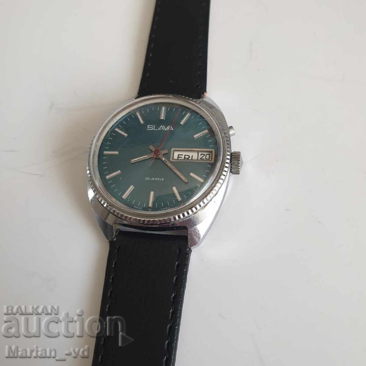 Часовник Слава Slava 26 jewels с цена 50.00 лв. | € 25.56