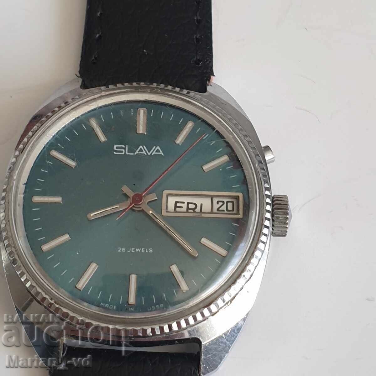 Аукцион Часовник Слава Slava 26 jewels