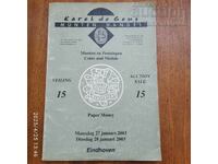 Carte pentru monede și medalii de la editura Karel de Heus