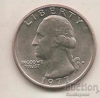 1І4 δολάρια ΗΠΑ 1977 D* με τιμή 1.20 BGN | € 0.61 1І4 δολάρια ΗΠΑ 1977 D* με τιμή 1.20 BGN | € 0.61