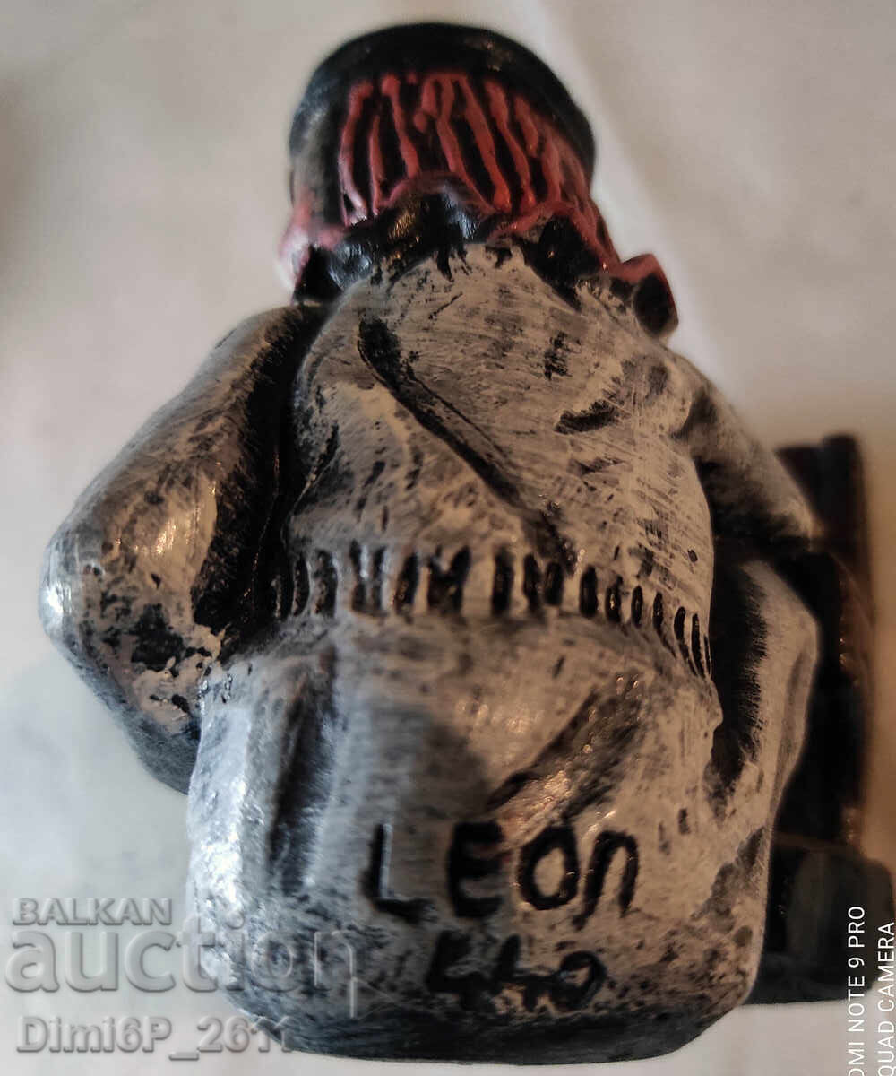 Παράδοση Κεραμικό σετ 2 φιγούρων - κλόουν μουσικοί