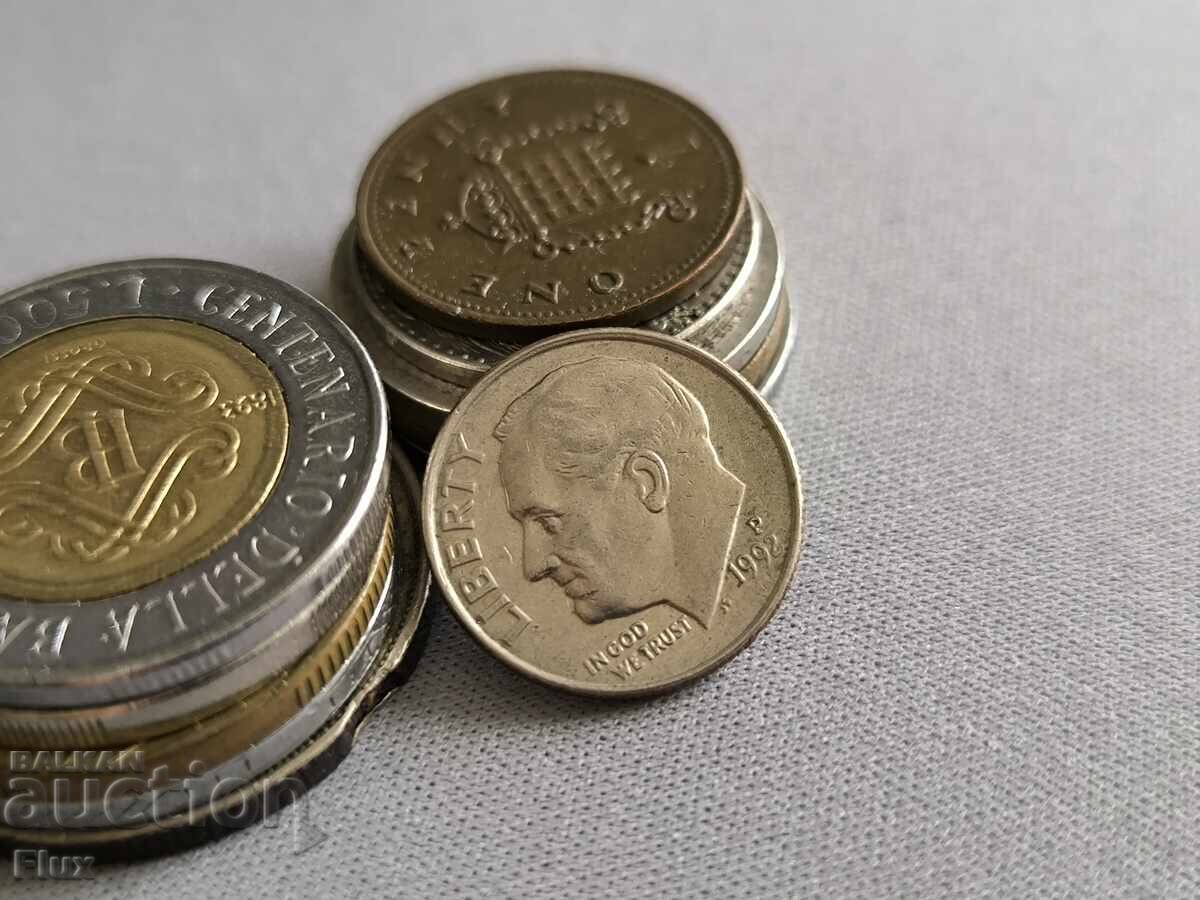 Coin - USA - 1 dime | 1992 with price 1.25 BGN | € 0.64