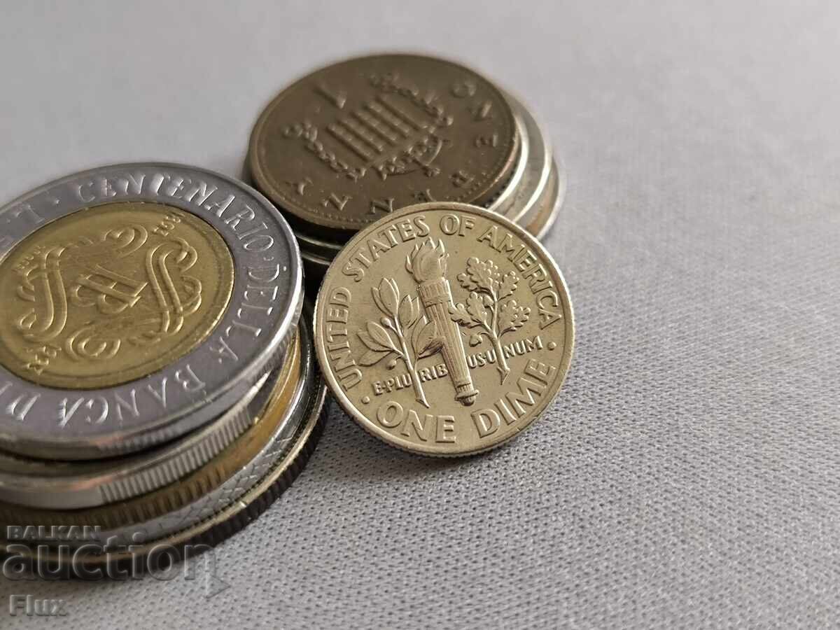 Монета - САЩ - 1 дайм | 2008г.