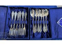 Сребърни прибори, не употребявани! 222 грама