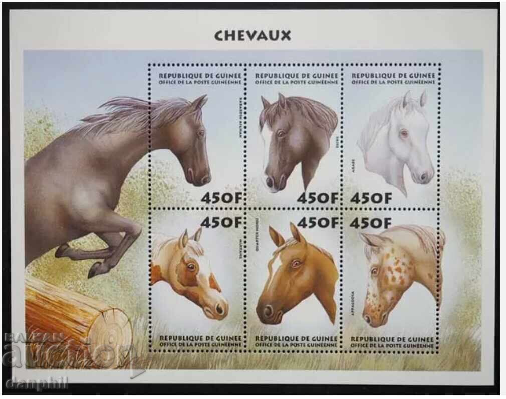 Гвинея 1999 г. "Коне" Чисти малки листове - 2 бр. Гвинея 1999 г. "Коне" Чисти малки листове - 2 бр.