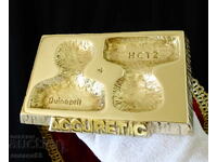 Vas farmaceutic din bronz 780 gr., prespapier