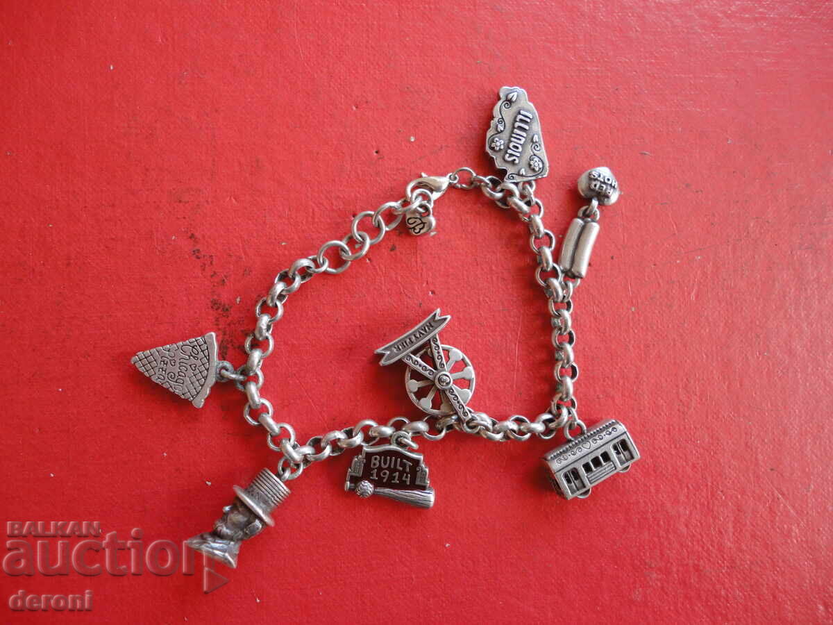 Δημοπρασία Αρχαίο βραχιόλι με φυλαχτά