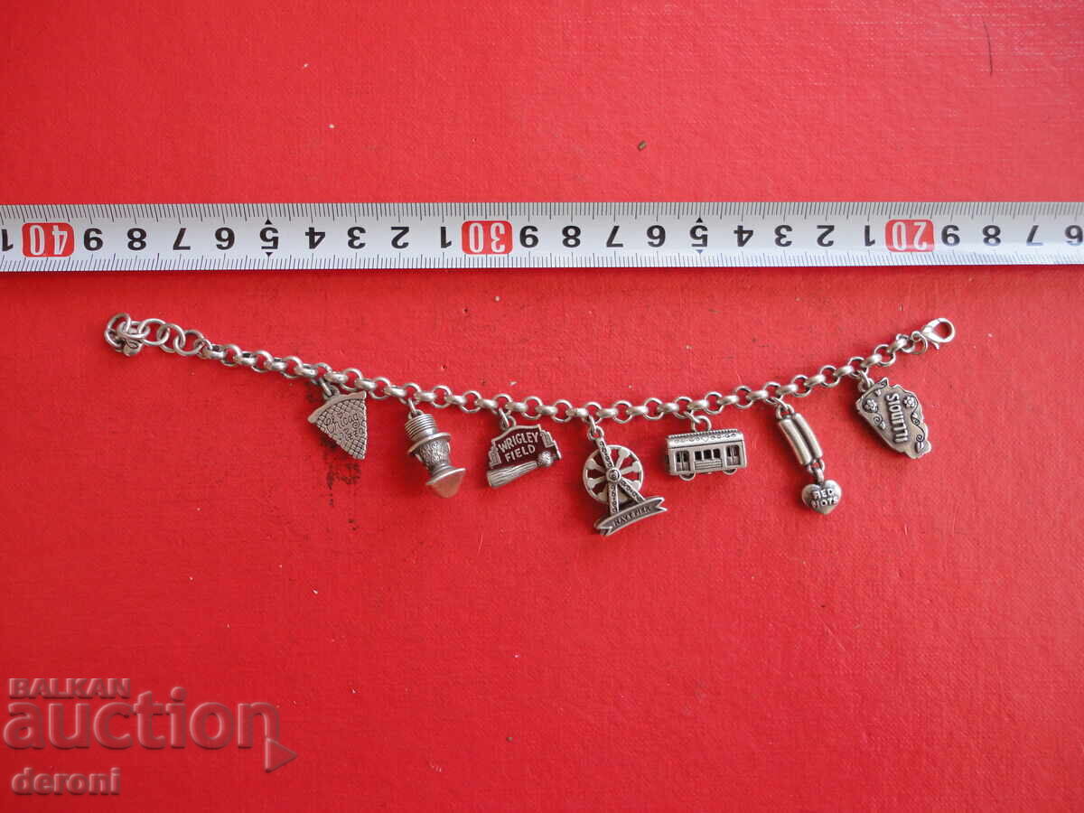 Αρχαίο βραχιόλι με φυλαχτά - 5