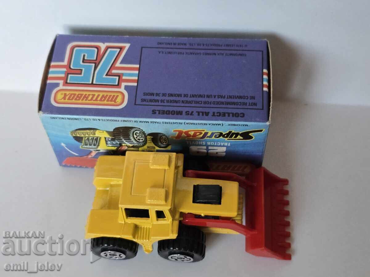 LESNEY MATCHBOX - 29C Tractor Shovel 1976 οργ. κουτί - 5