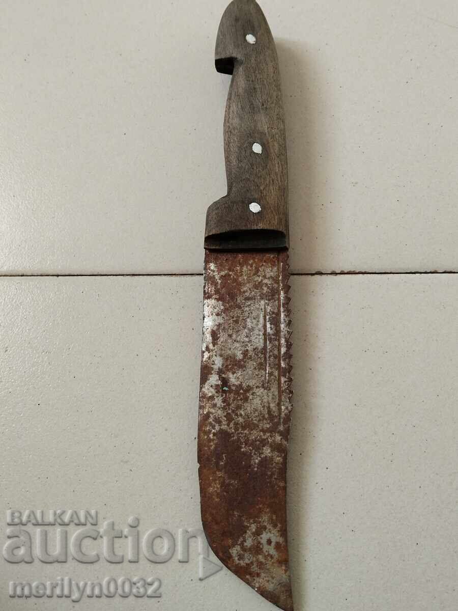 Old butcher knife blade Old butcher knife blade