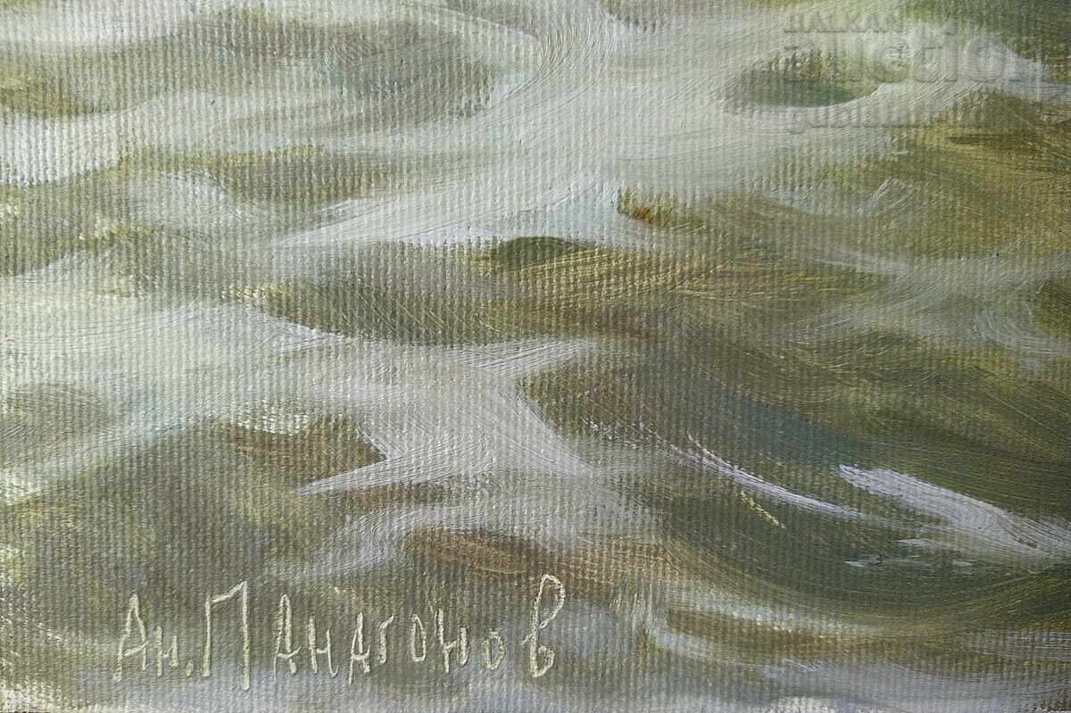 Painting, sea, artist A.Panagonov with price 450.00 BGN | € 230.08 Painting, sea, artist A.Panagonov with price 450.00 BGN | € 230.08