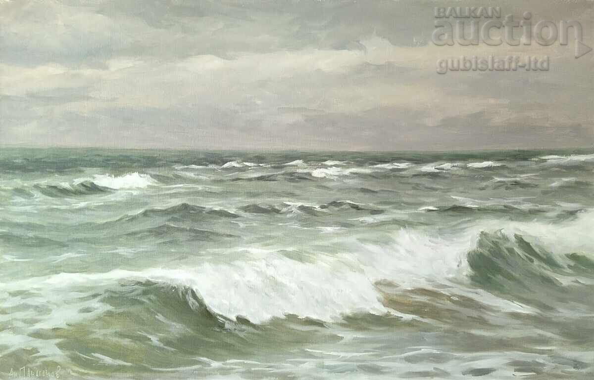 Painting, sea, artist A.Panagonov Painting, sea, artist A.Panagonov