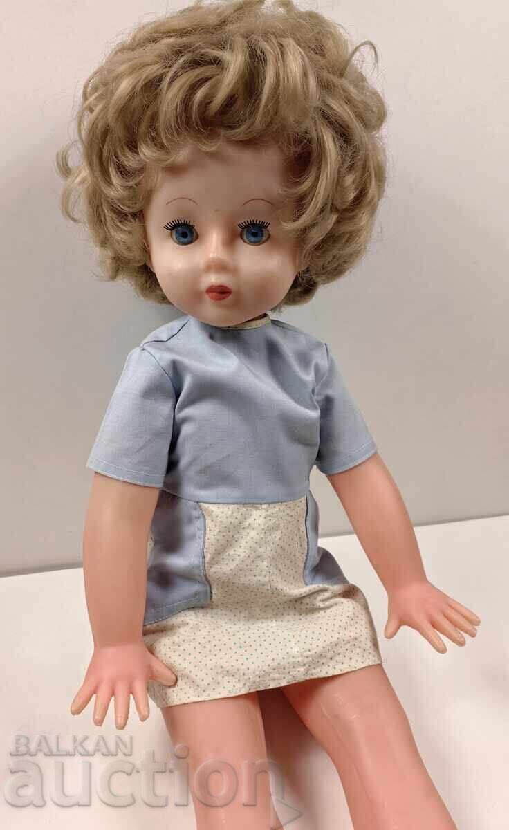 VERY LARGE SOCIAL DOLL CLOSING EYES CHILDREN'S TOY - 5