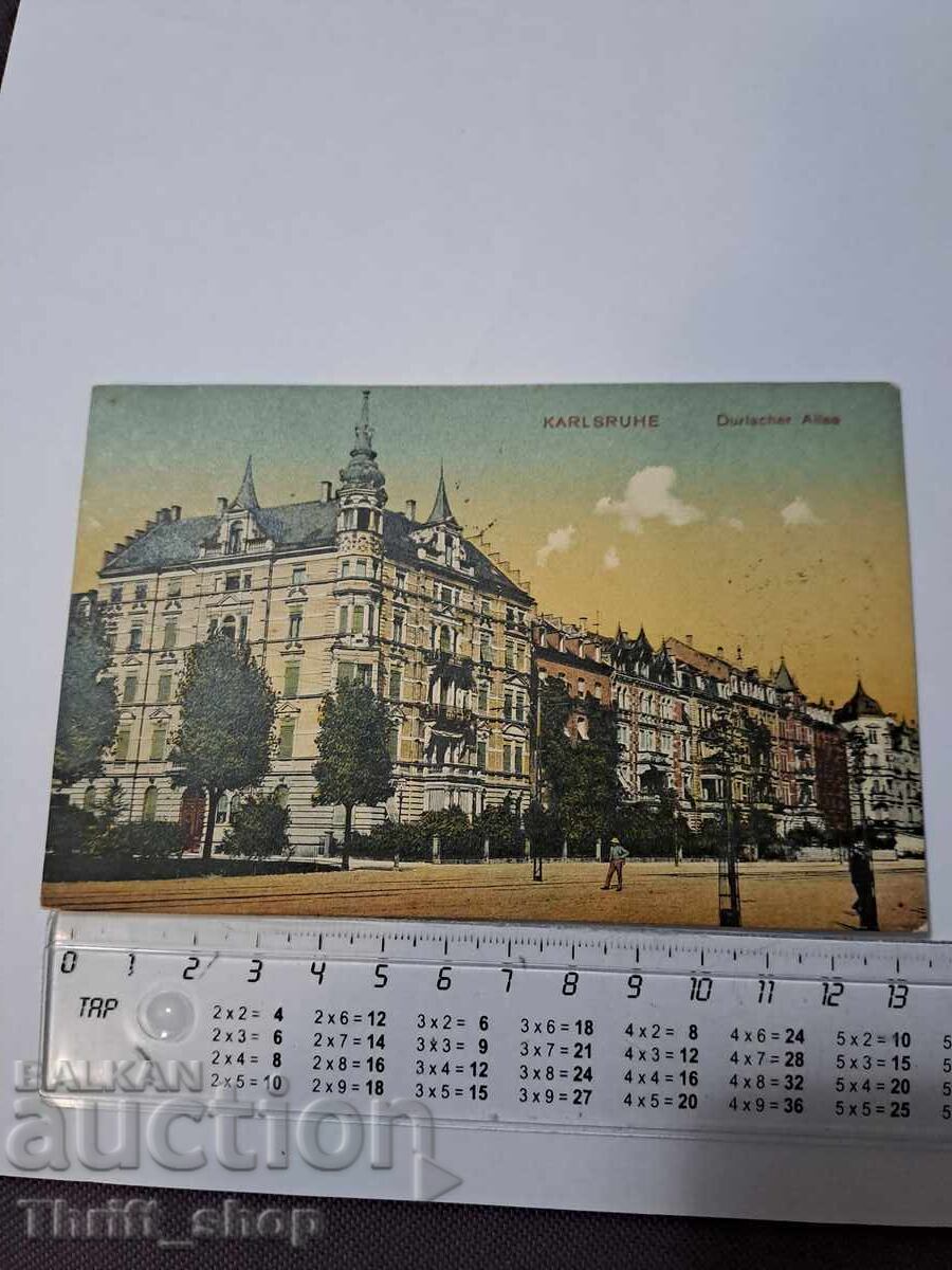 Carte poștală - Karlsruhe Carte poștală - Karlsruhe