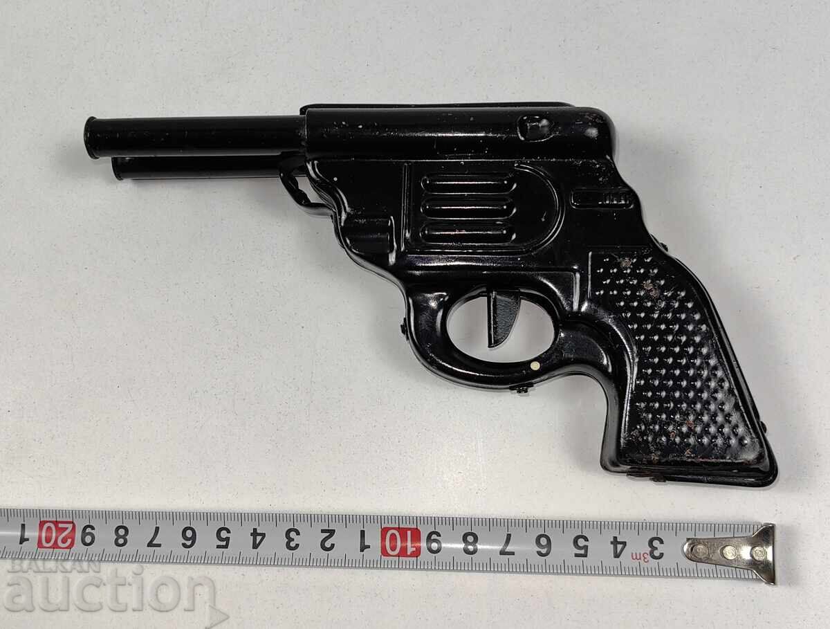 ДЕТСКА ИГРАЧКА МЕТАЛЕН ЛАМАРИНЕН КОЛИЧКА ПИЩОВ ПИСТОЛЕТ с цена 15.00 лв. | € 7.67