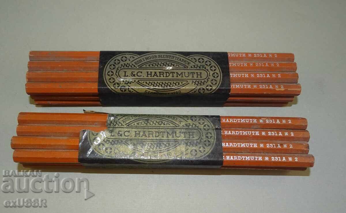 2 bundles of old KOH-I-NOOR pencils