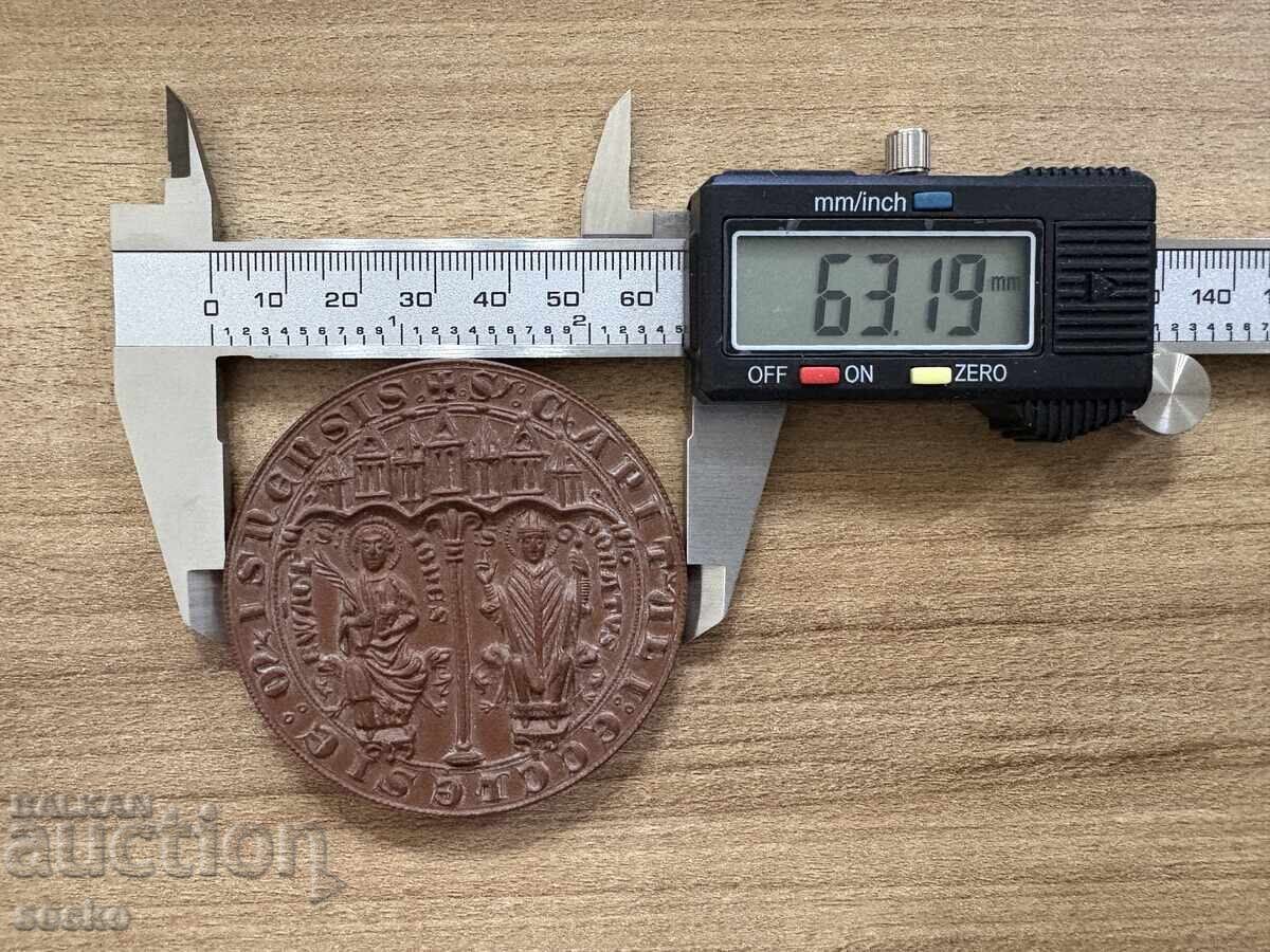 Δημοπρασία Γερμανία - Μεγάλη πλακέτα - κεραμική (1968)