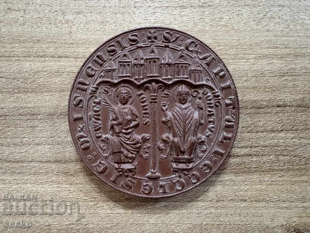 Γερμανία - Μεγάλη πλακέτα - κεραμική (1968)