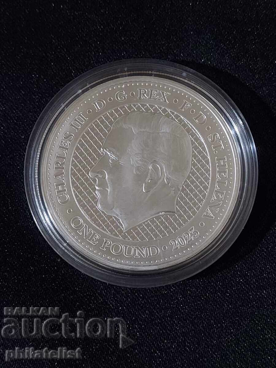 Delivery of Saint Helena 2023 - Vervet Monkey, Monkey - Silver Coin Delivery of Saint Helena 2023 - Vervet Monkey, Monkey - Silver Coin