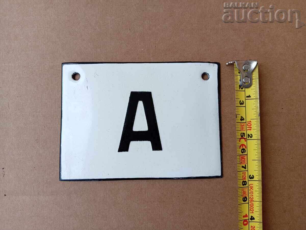 Placă socială emailată, farfurie - 5