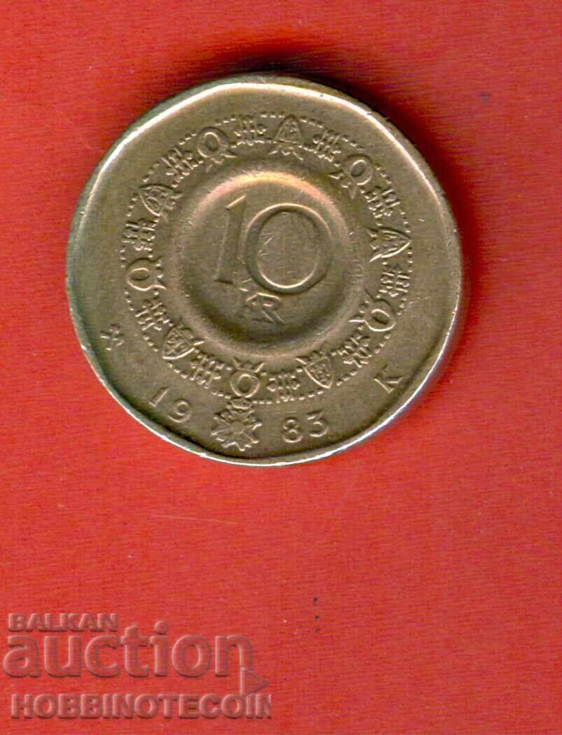 ΣΟΥΗΔΙΑ SWEDEN 10 Κρόνες έκδοση - issue 1983 ΣΟΥΗΔΙΑ SWEDEN 10 Κρόνες έκδοση - issue 1983