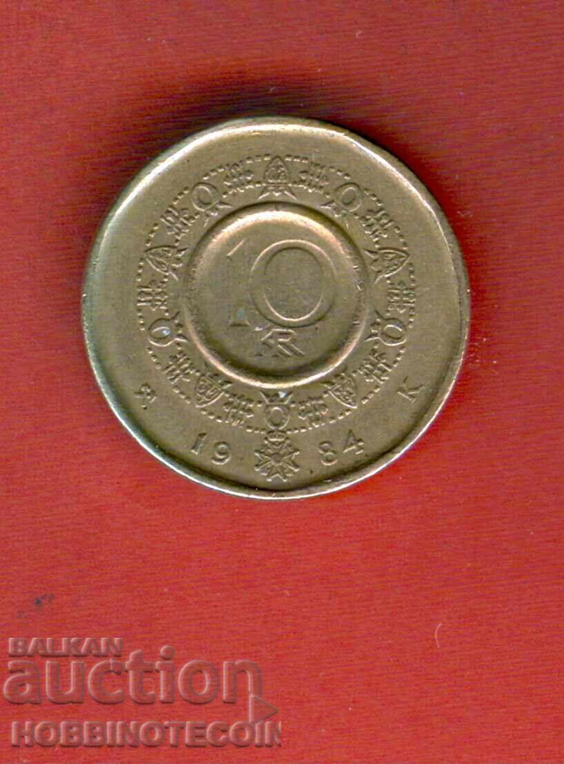 ШВЕЦИЯ SWEDEN 10 Крони емисия - issue 1984 ШВЕЦИЯ SWEDEN 10 Крони емисия - issue 1984