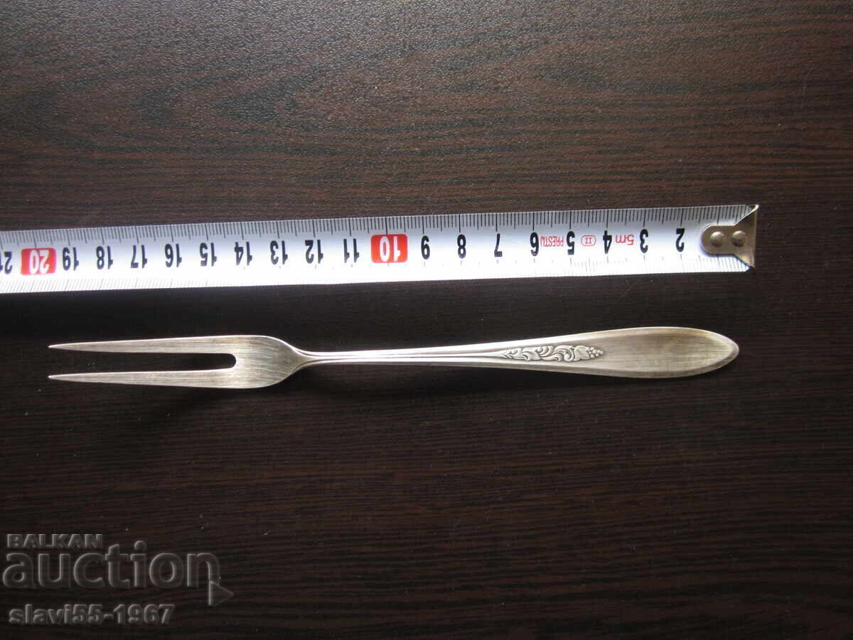 OLD FORK WMF SILVER-PLATED WITH MARKING 100 1.5 BZC !!! - 5