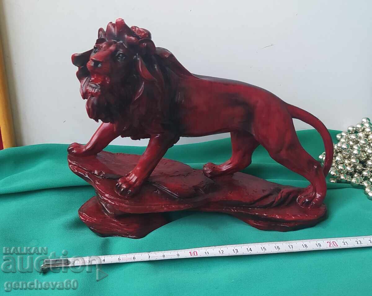 Διακοσμητική φιγούρα λιονταριού από αλάβαστρο με τιμή 30.00 BGN | € 15.34 Διακοσμητική φιγούρα λιονταριού από αλάβαστρο με τιμή 30.00 BGN | € 15.34