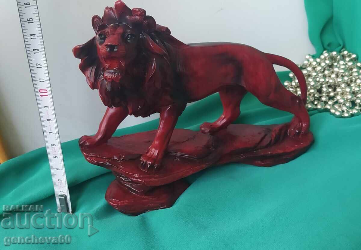 Δημοπρασία Διακοσμητική φιγούρα λιονταριού από αλάβαστρο Δημοπρασία Διακοσμητική φιγούρα λιονταριού από αλάβαστρο