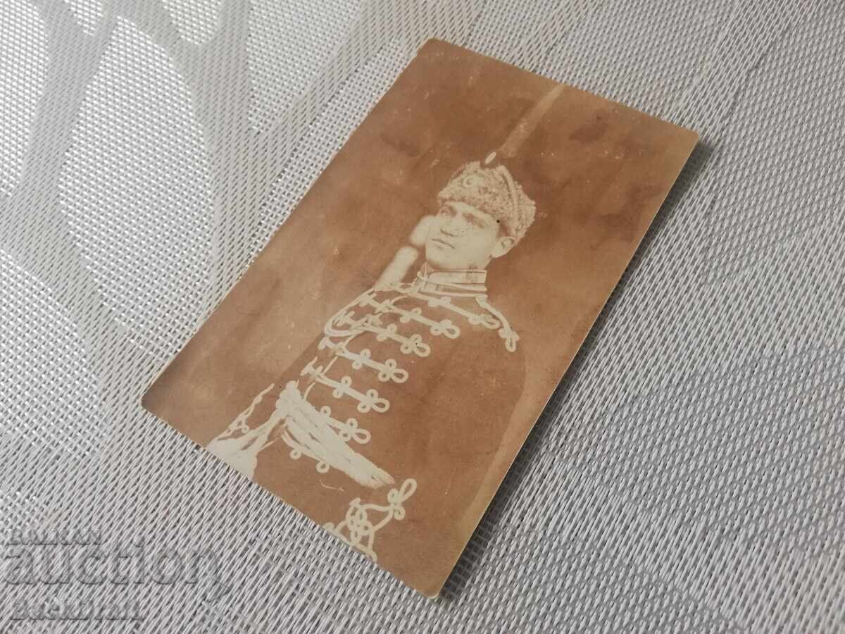 Рядка Стара Военна Снимка Царски Гвардеец с униформа с цена 79.00 лв. | € 40.39