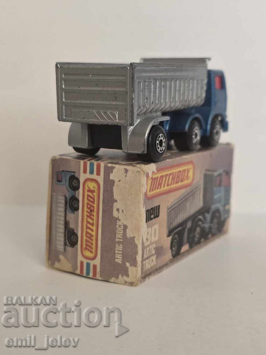 Livrarea LESNEY MATCHBOX-30D Leyland Articulated Truck 1981 cutie originală
