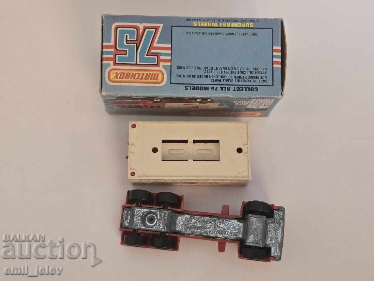 LESNEY MATCHBOX - 42C Mercedes Container Truck 1977 original box - 6