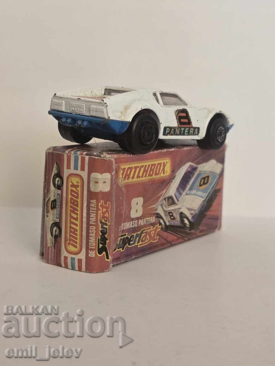 Παράδοση LESNEY MATCHBOX - 8C De Tomaso Pantera 1975 οργ.κουτί