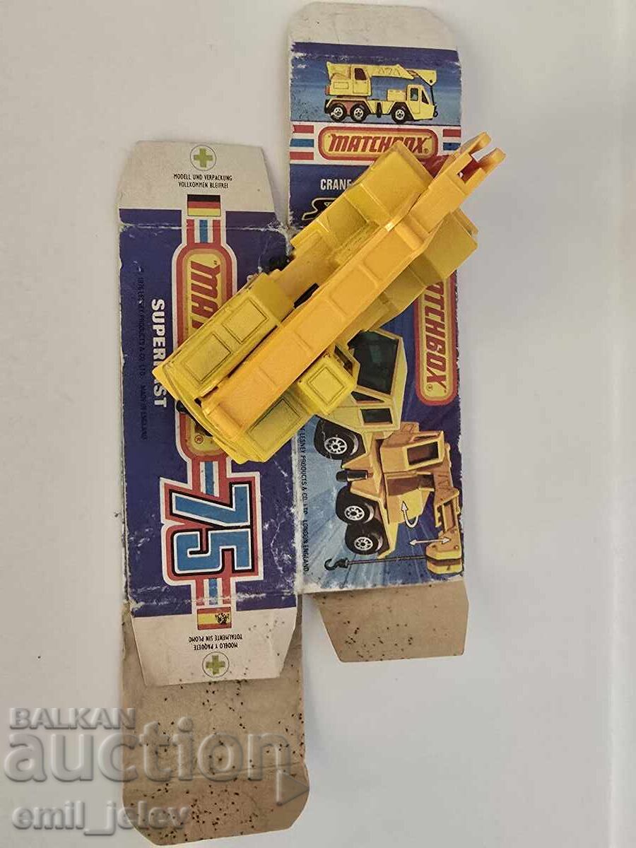 LESNEY MATCHBOX- 49C Crane Truck 1976   орг.кутия - 7