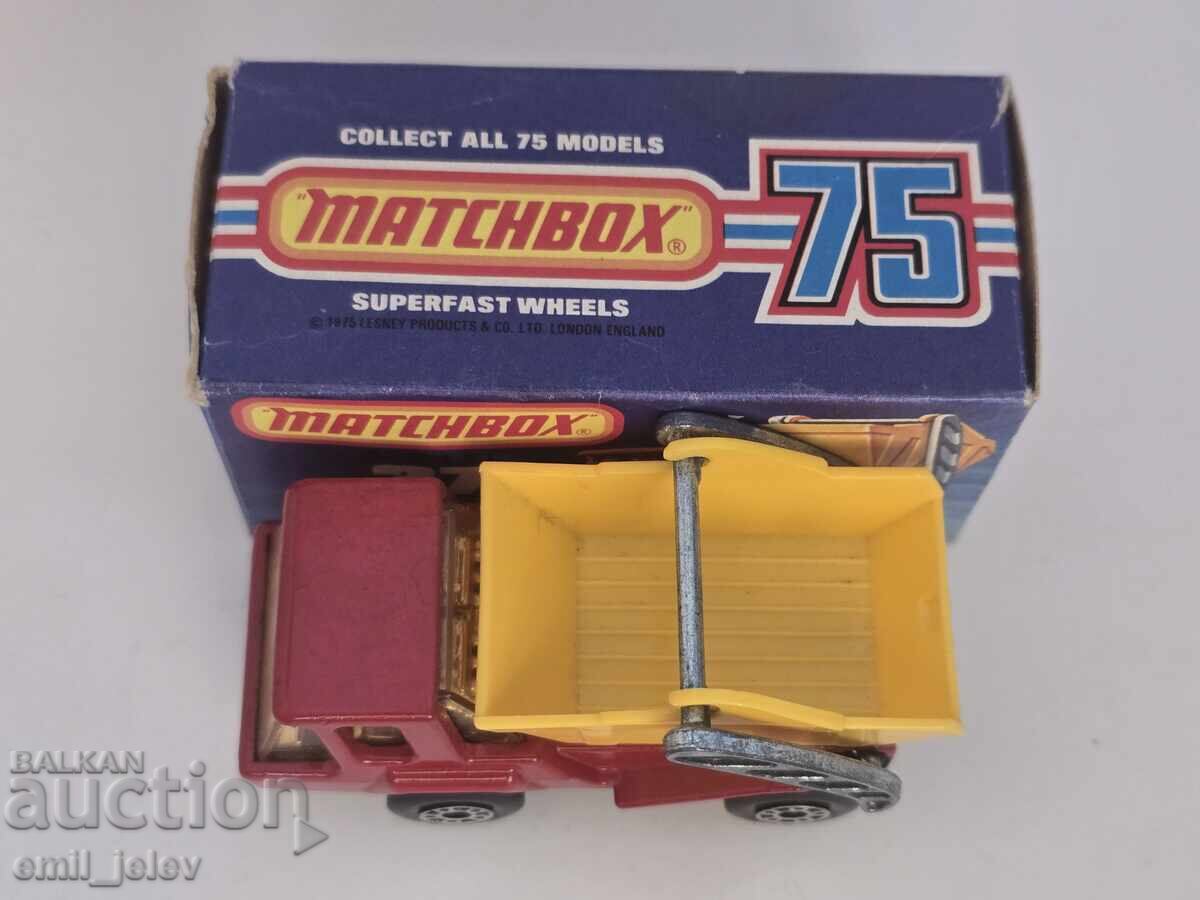 LESNEY MATCHBOX- 37C Skip Truck 1976   орг.кутия - 5