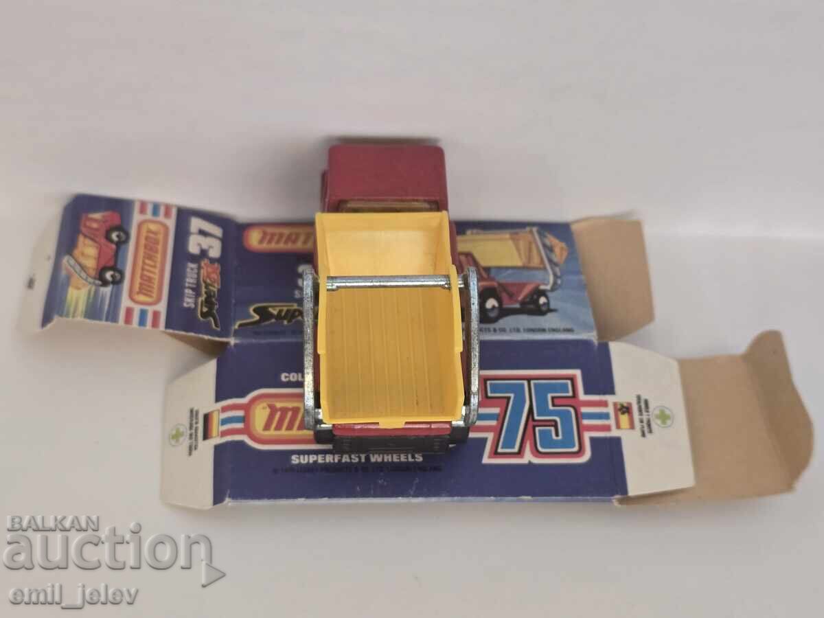 LESNEY MATCHBOX- 37C Skip Truck 1976   орг.кутия - 7