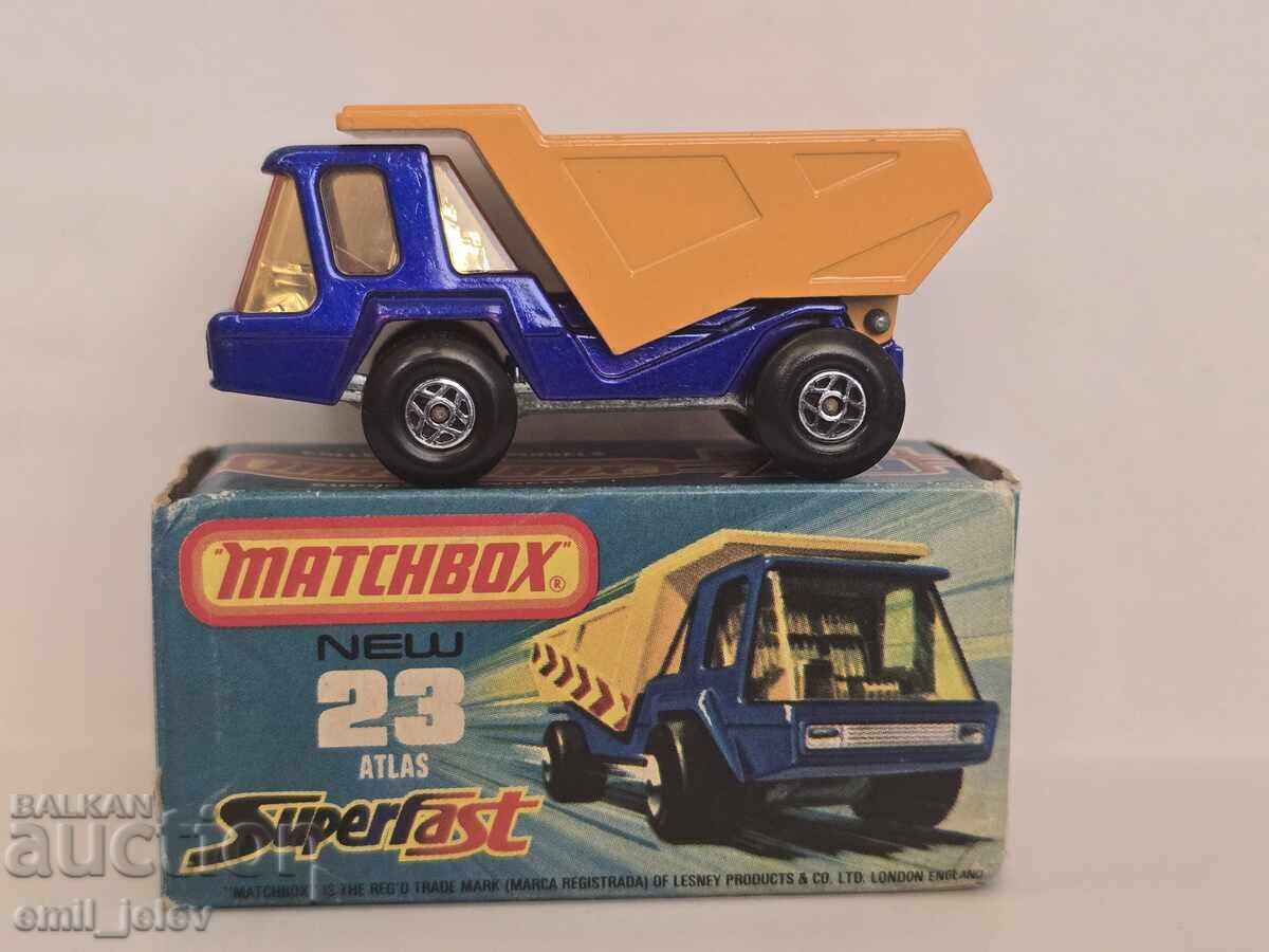 LESNEY MATCHBOX- 23B Atlas 1975  орг.кутия с цена 50.00 лв. | € 25.56