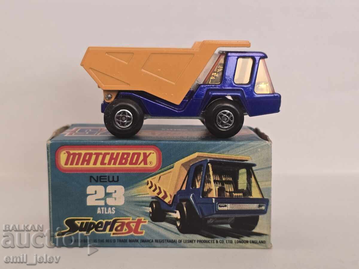 LESNEY MATCHBOX- 23B Atlas 1975  орг.кутия