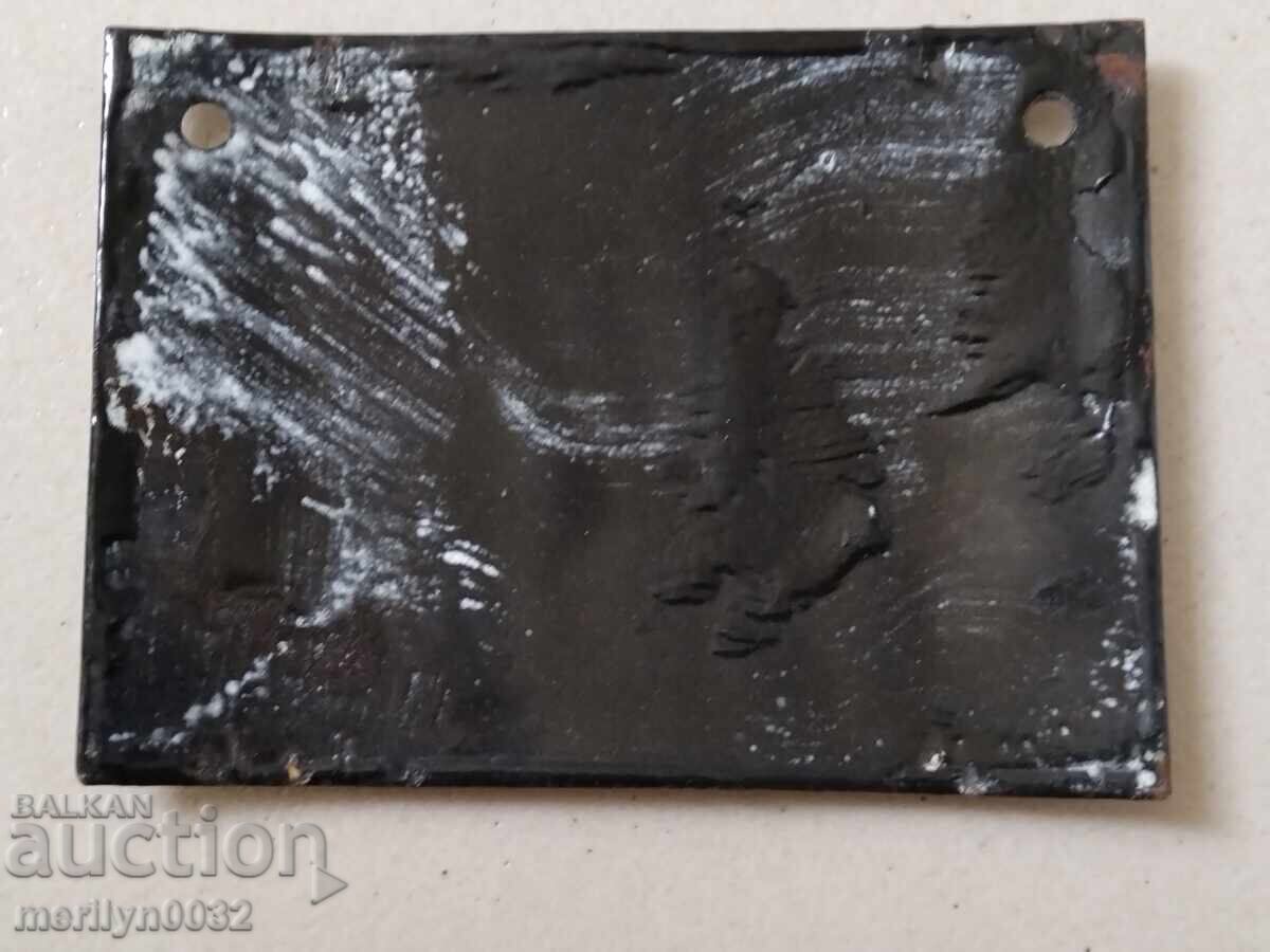 Delivery of Enamel social plate, plate Delivery of Enamel social plate, plate