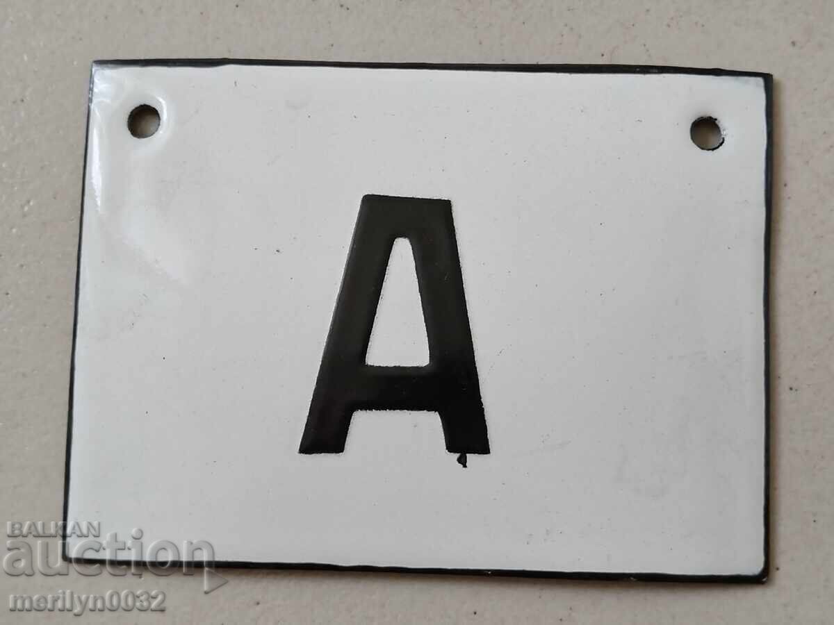 Enamel social plate, plate Enamel social plate, plate