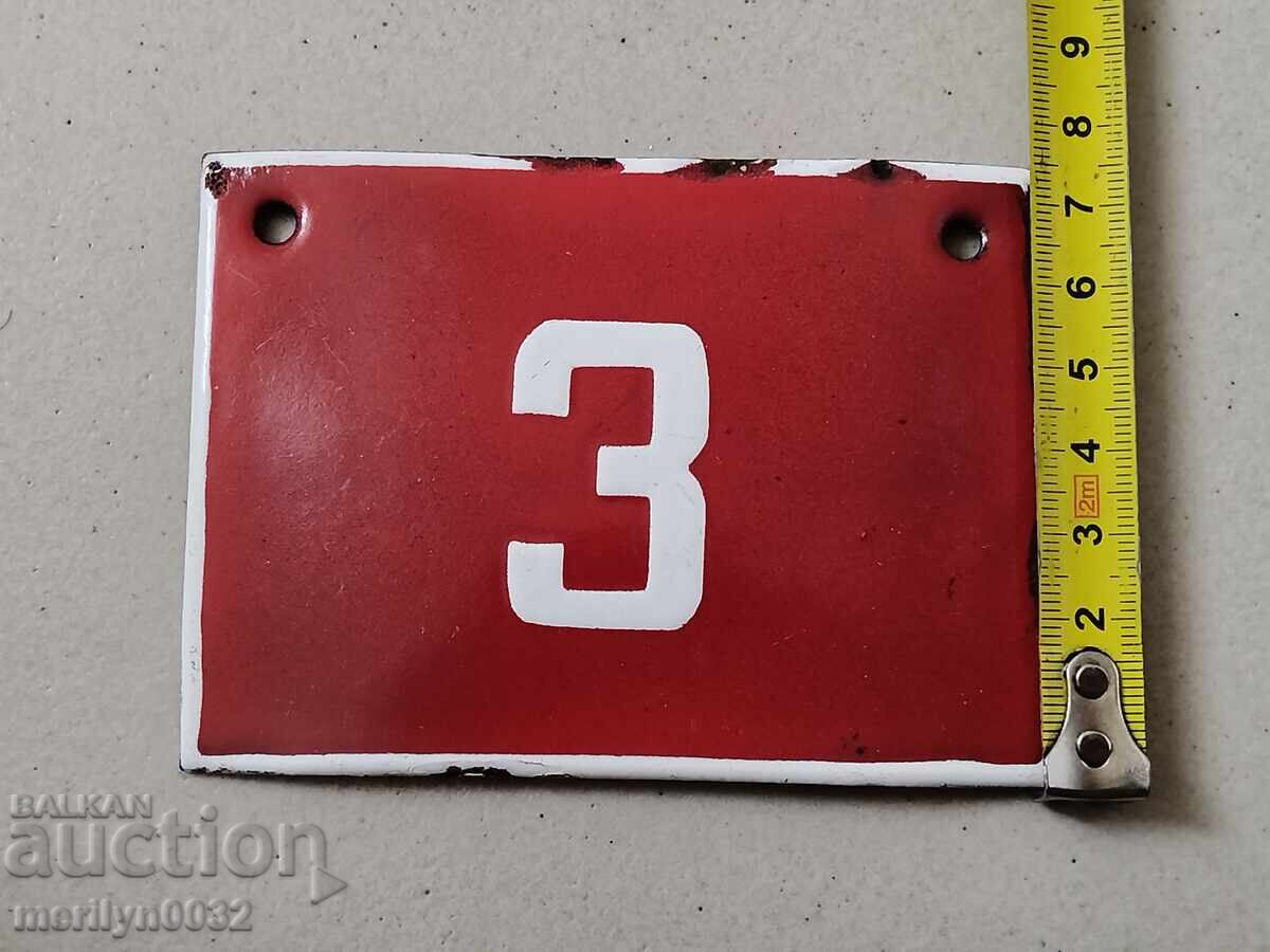 Licitație Placă socială emailată, farfurie