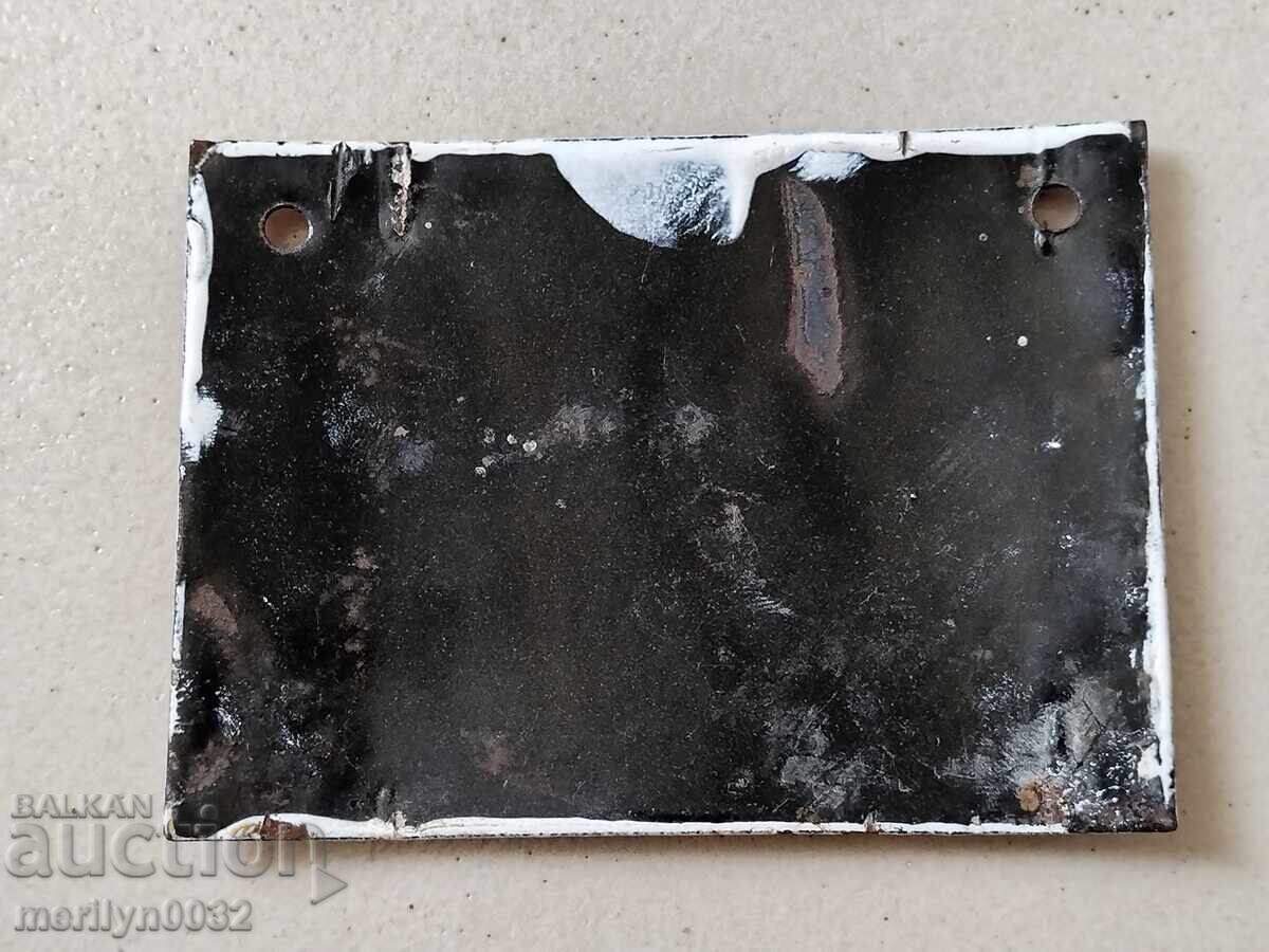 Livrarea Placă socială emailată, farfurie