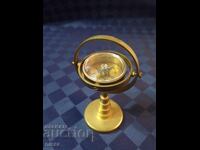 Mic giroscop de bronz pentru navigație - suvenir