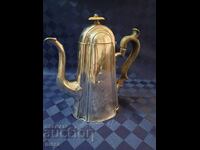 Cană mare antică argintată