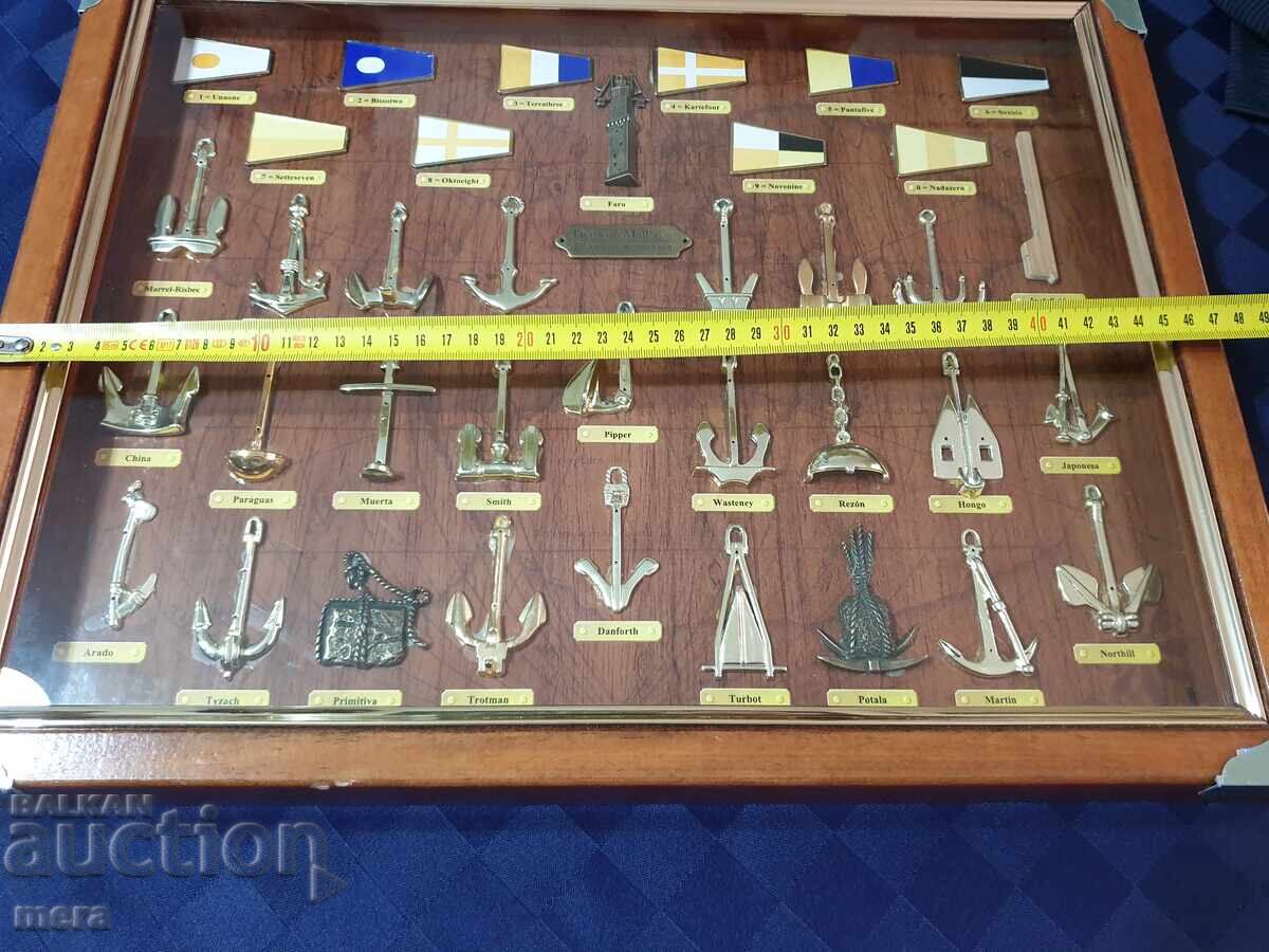 Panou marin cu diferite tipuri de ancore - 7 Panou marin cu diferite tipuri de ancore - 7