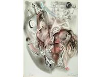 Tablou, "Cal", pict. Olga Paskaleva, 1985